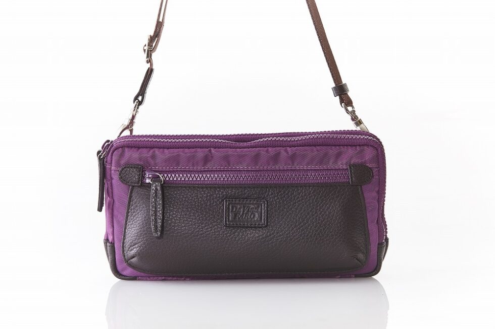 CRETA Double Wallet bag Viola PURPLE　ダヴィンチファーロ　コレクション