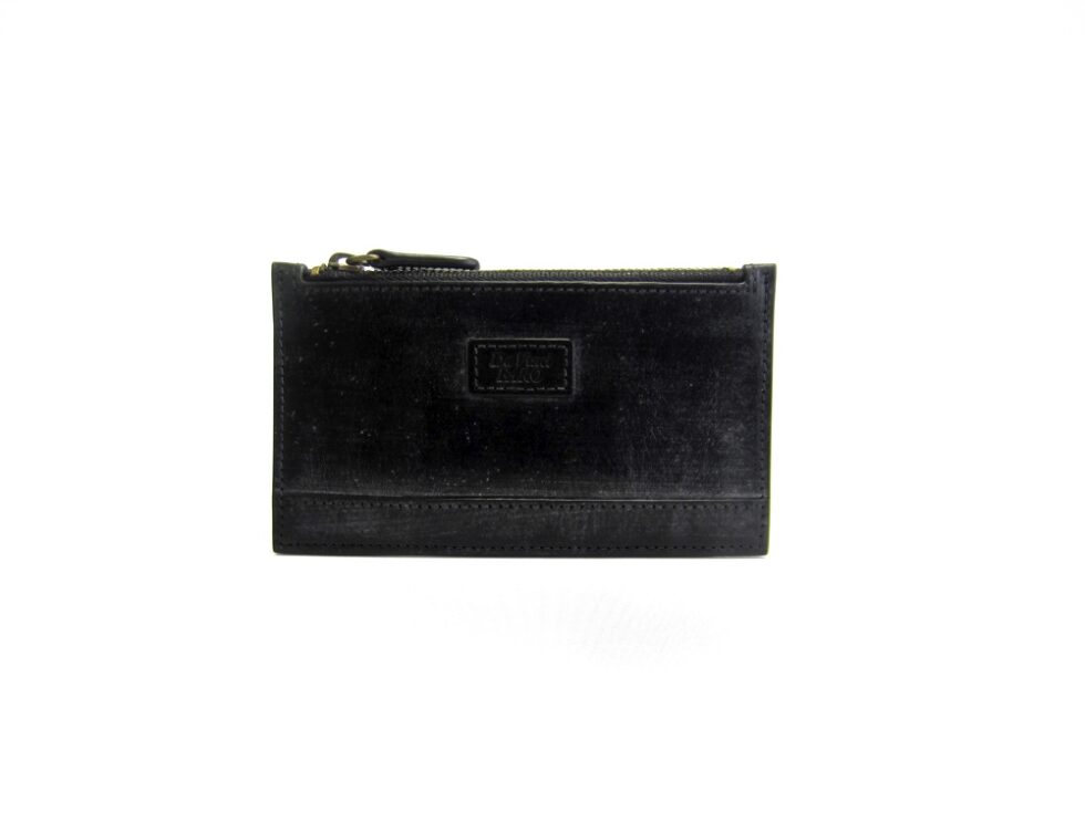 BRIDEL leather Card Holder Case BLACK ダヴィンチファーロ コレクション