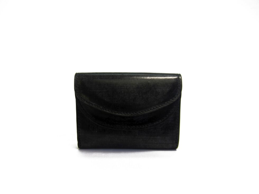 BRIDLE MISTO Double Flap Wallet BLACK ダヴィンチファーロ コレクション
