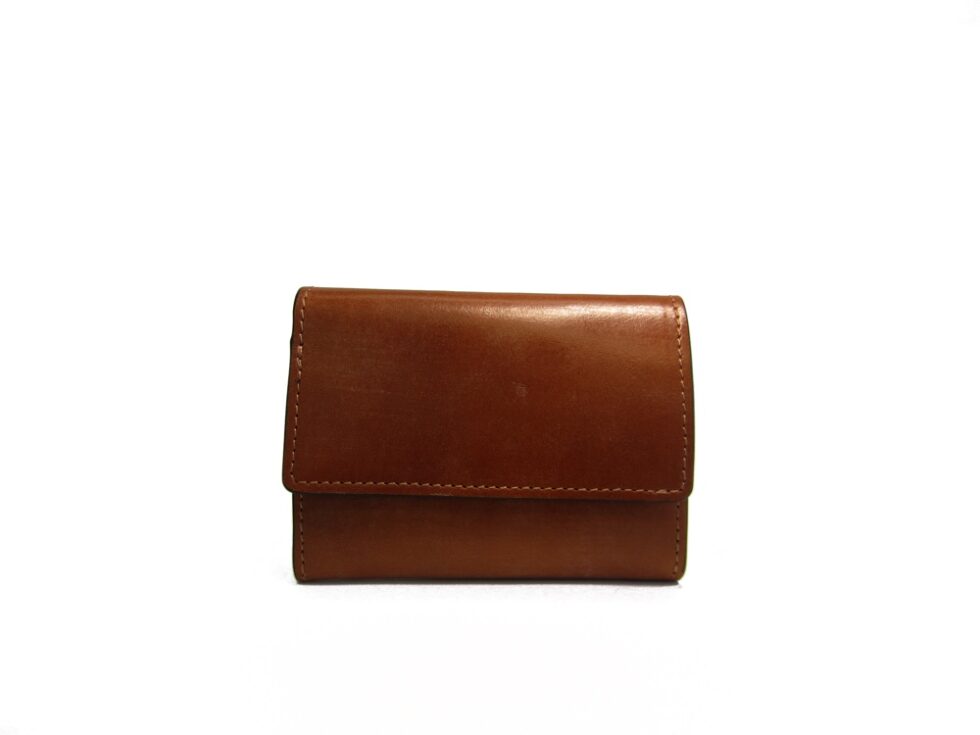 BRIDLE MISTO Flap Mini Wallet COGNAC ダヴィンチファーロ コレクション