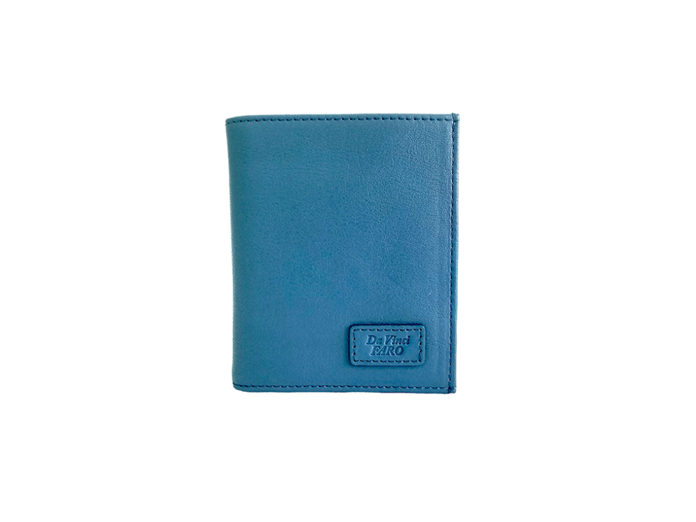 AROMA Mano Wallet Folding smart case NAVY ダヴィンチファーロ コレクション