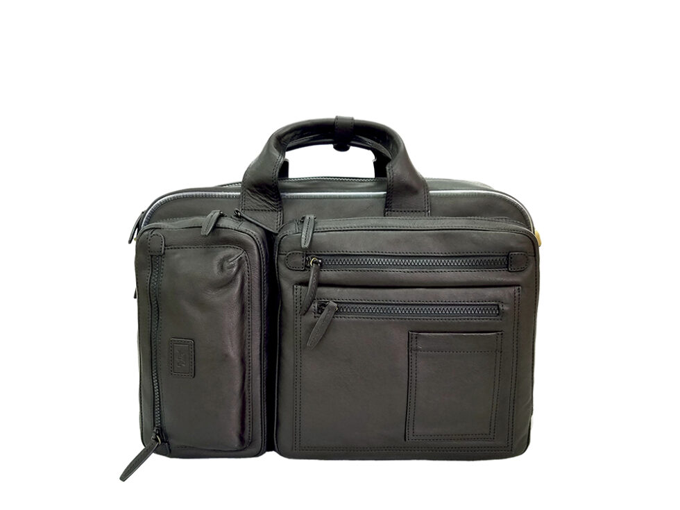AROMA Multi Business Bag BLACK ダヴィンチファーロ コレクション