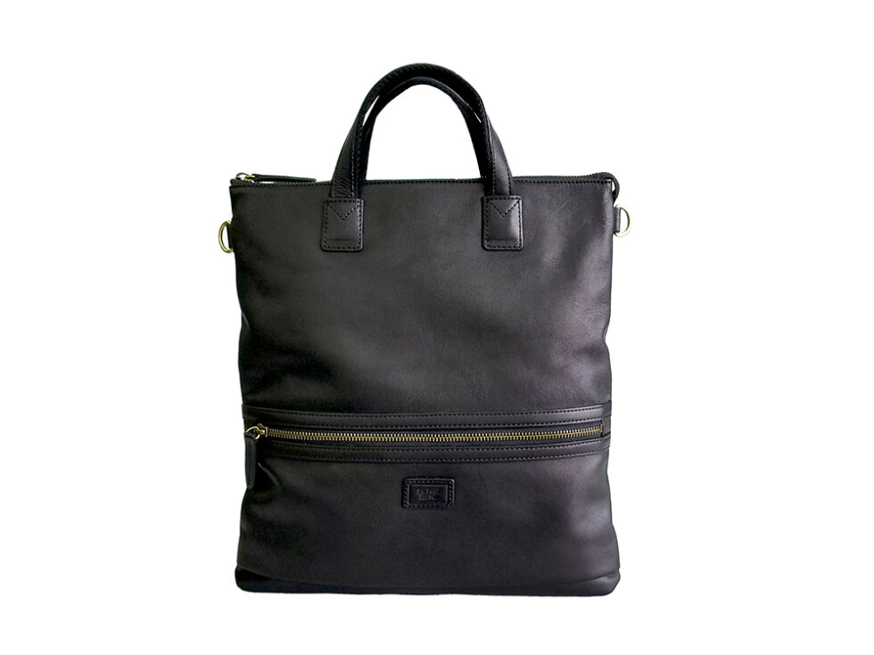 AROMA Slim Multi Shoulder Bag BLACK ダヴィンチファーロ コレクション