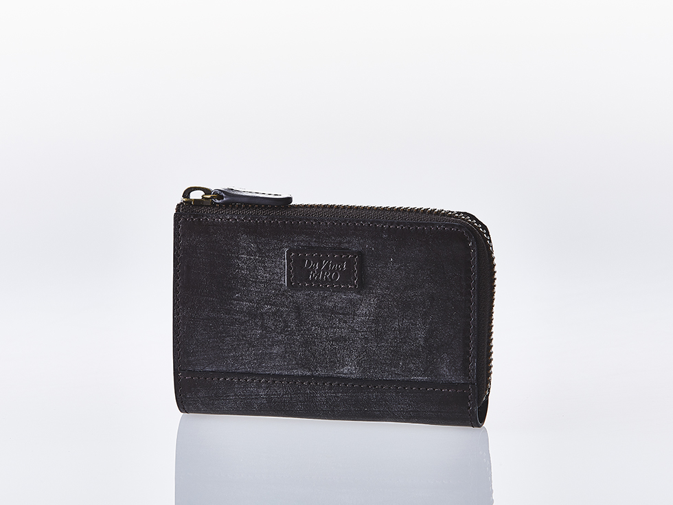 BRIDEL leather Two Way Action Zip Wallet D.CHOCO ダヴィンチファーロ コレクション