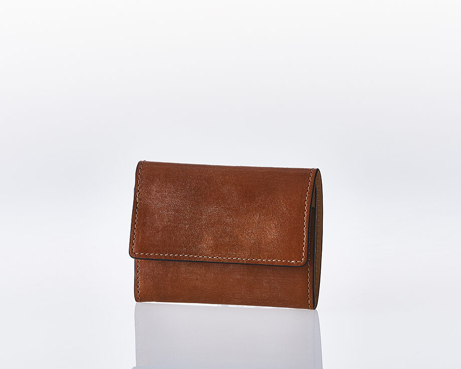 BRIDLE MISTO Flap Mini Wallet COGNAC ダヴィンチファーロ コレクション