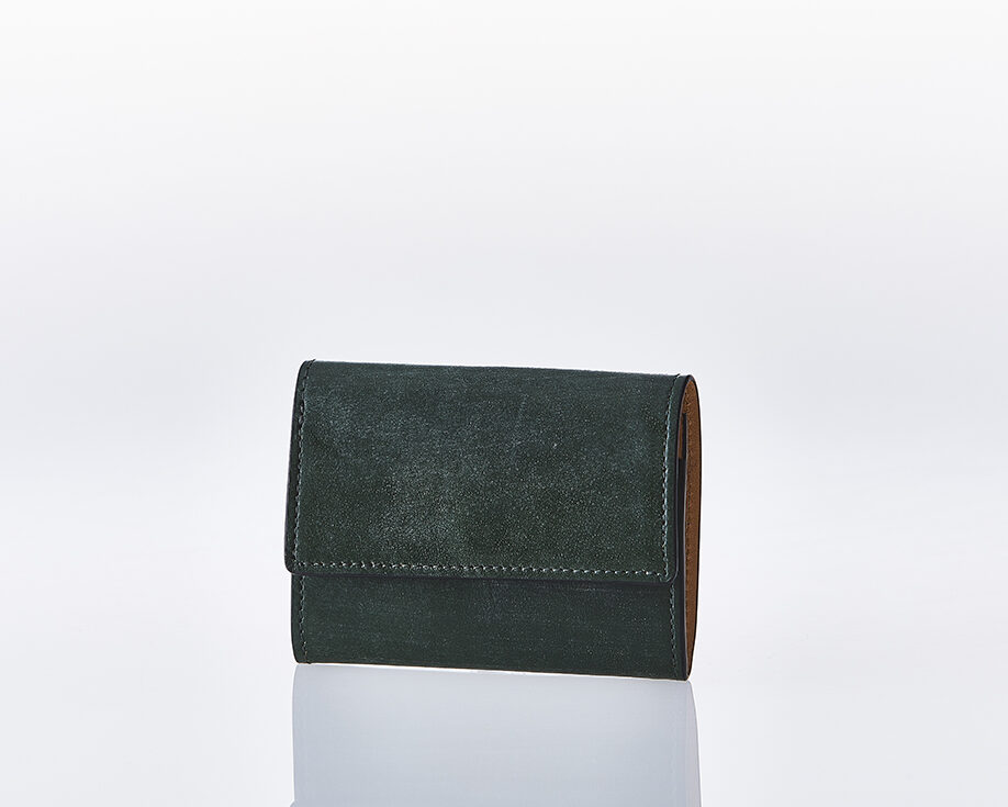 BRIDLE MISTO Flap Mini Wallet GREEN ダヴィンチファーロ コレクション