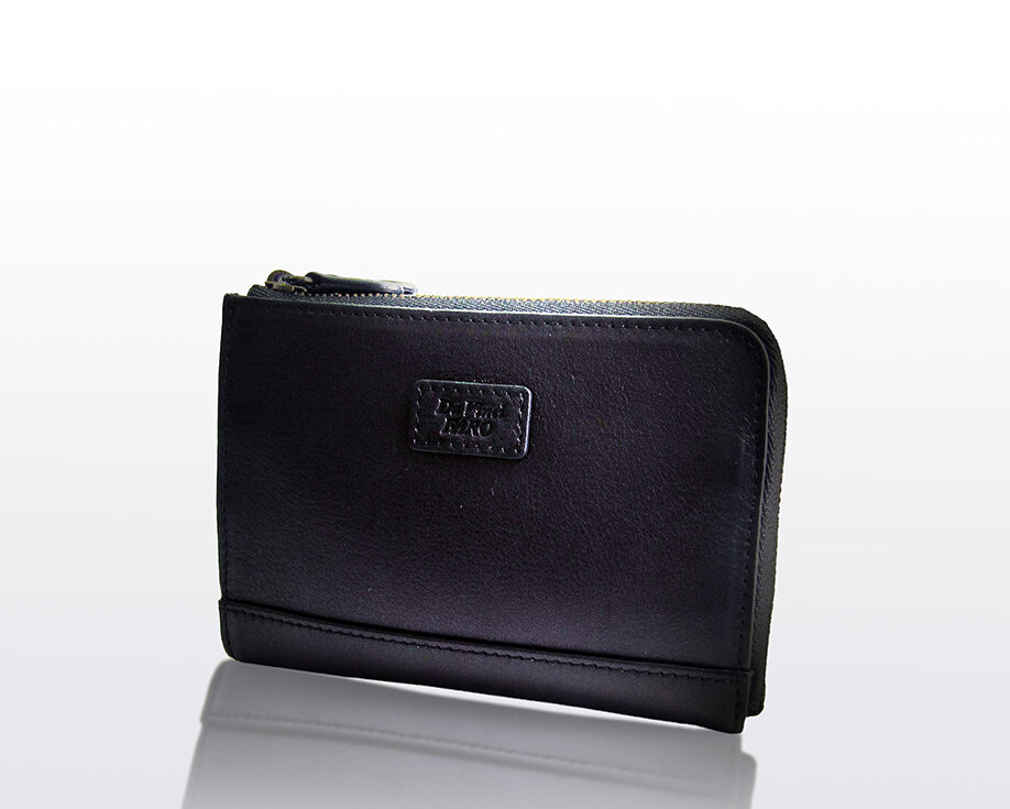 ALOMA W Zipper Case - S BLACK ダヴィンチファーロ コレクション