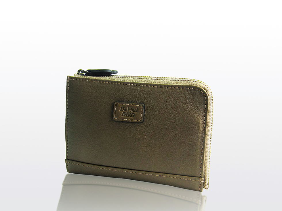 ALOMA W Zipper Case - S OLIVE ダヴィンチファーロ コレクション