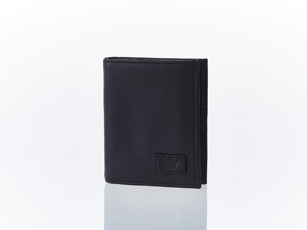 AROMA Mano Wallet Folding smart case BLACK ダヴィンチファーロ コレクション