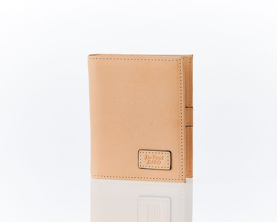 AROMA Mano Wallet Folding smart case NATURAL ダヴィンチファーロ コレクション