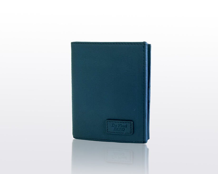 AROMA Mano Wallet Folding smart case NAVY ダヴィンチファーロ コレクション