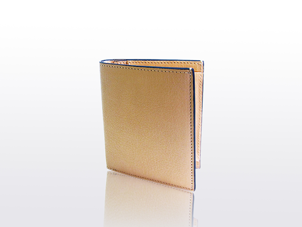 AROMA STELLA By-folding purse NATURAL ダヴィンチファーロ コレクション