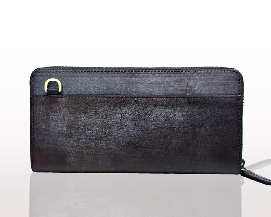 NICOLA Tutto Bloom Round zip Long Wallet(just fit size) D.CHOCOダヴィンチファーロ