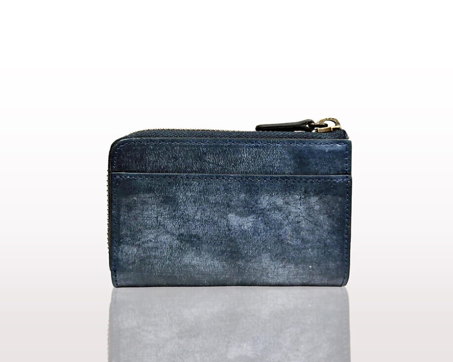 Tutto Bloom L-zip Coin & card Case D.NAVY　ダヴィンチファーロ