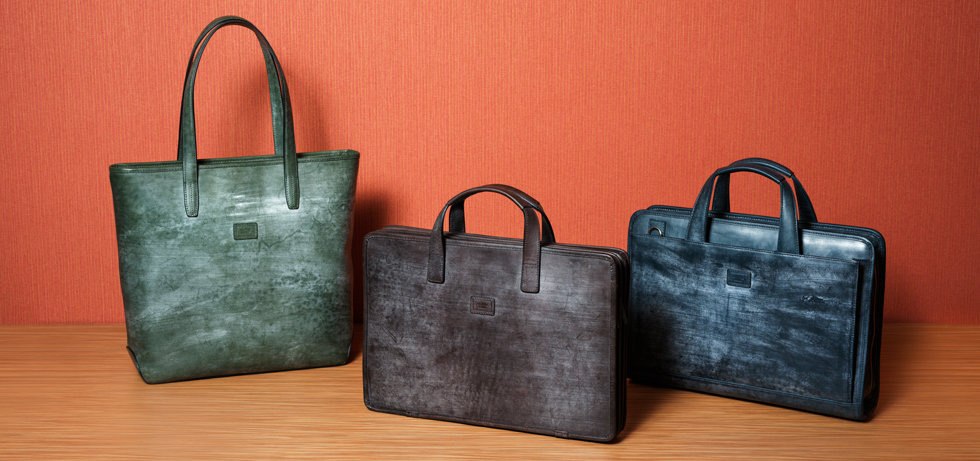 ALBA Full Bridle Leather Bag ダヴィンチファーロ　コレクション