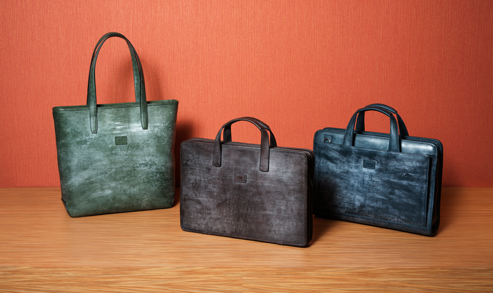 ALBA Full Bridle Leather Bag ダヴィンチファーロ　コレクション