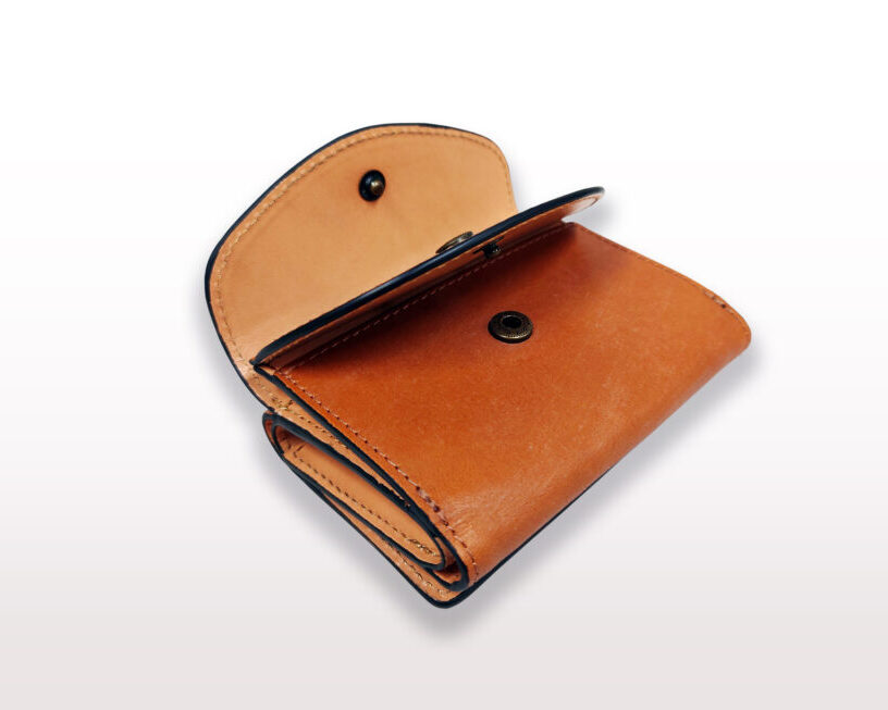 NICOLA Bridle Misto 3-fold Smart Wallet COGNAC