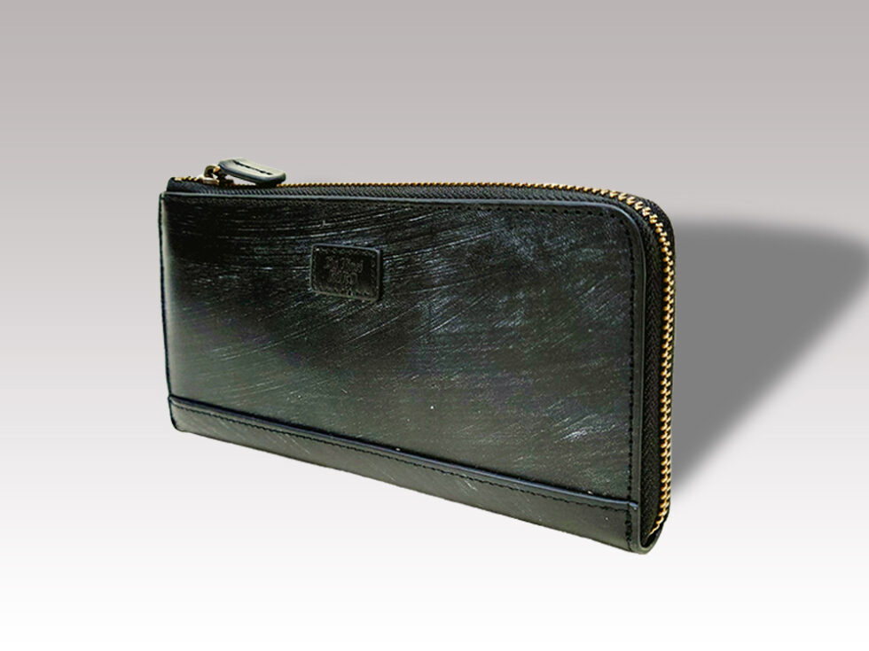 BRIGTON Oak Bark Bridle / L-zip Long wallet (wide type) 