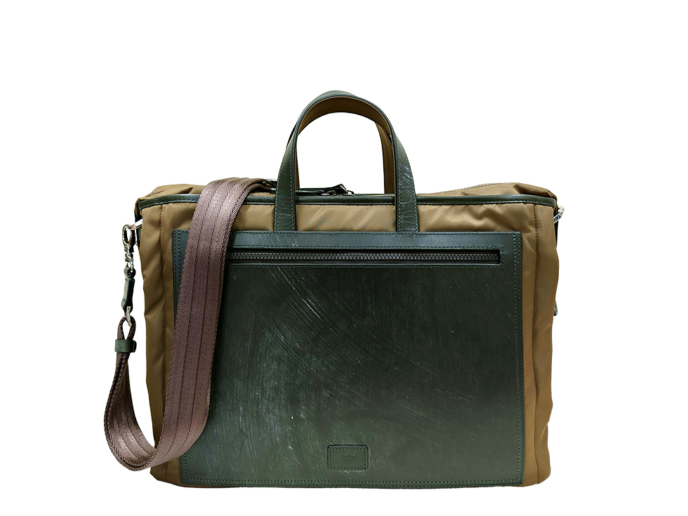 BRIGHTON Baker Oakbark TORINO Combi Business Case GREEN | ダヴィンチファーロ