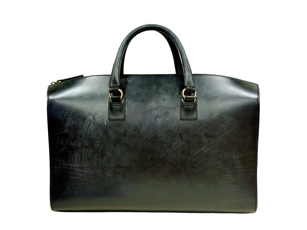 BRIGHTON Baker Oakbark Dulles bag black | ダヴィンチファーロ