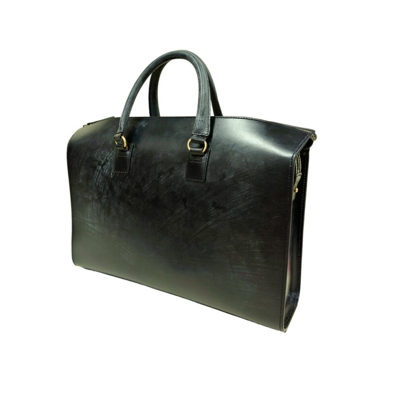 BRIGHTON Baker Oakbark Dulles bag black | ダヴィンチファーロ