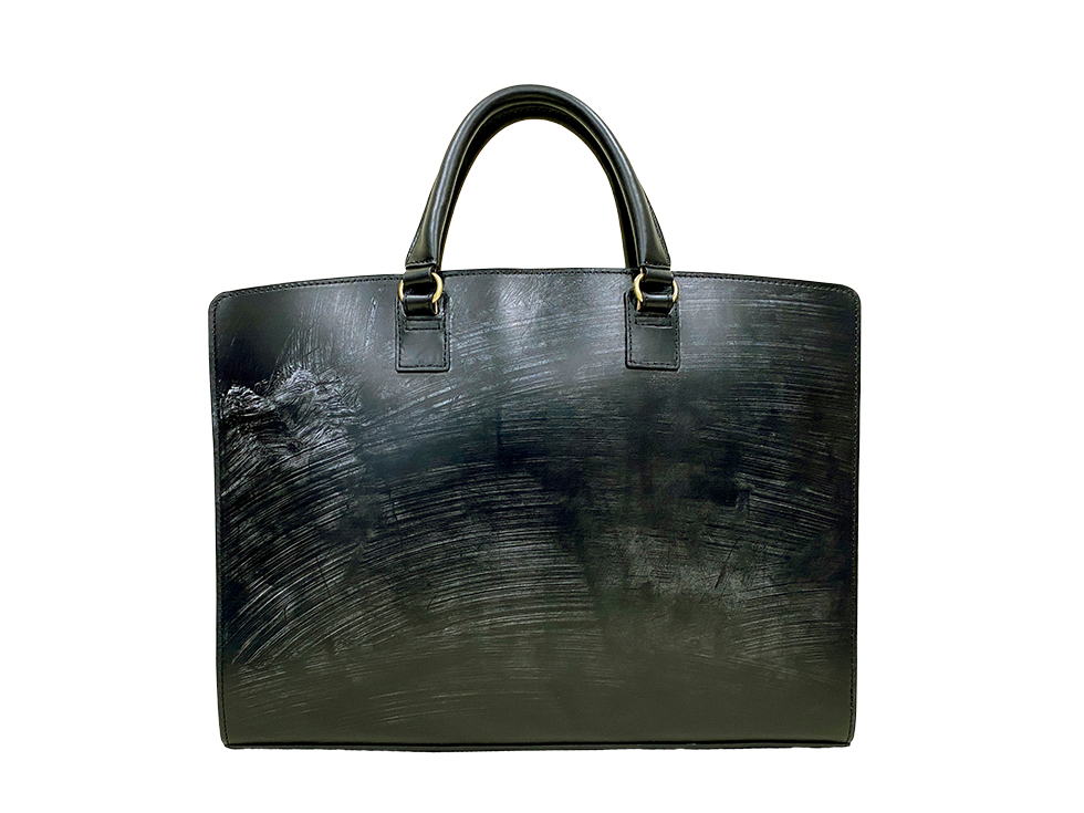 BRIGHTON Baker Oakbark Briefcase BLACK | ダヴィンチファーロ