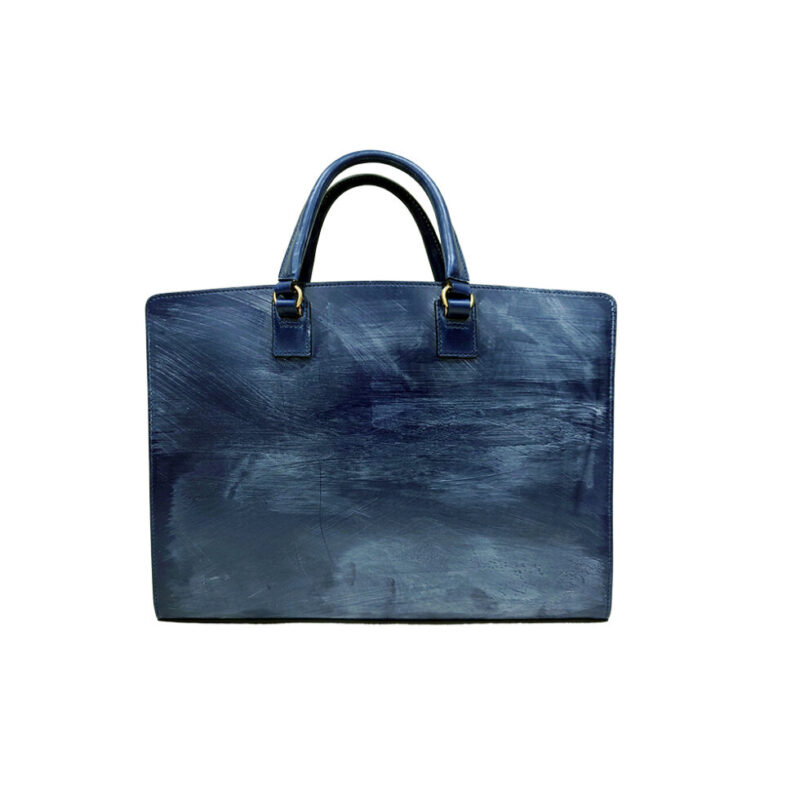 BRIGHTON Baker Oakbark Briefcase ROYAL BLUE | ダヴィンチファーロ