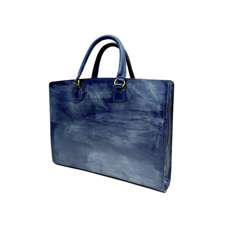 BRIGHTON Baker Oakbark Briefcase ROYAL BLUE | ダヴィンチファーロ