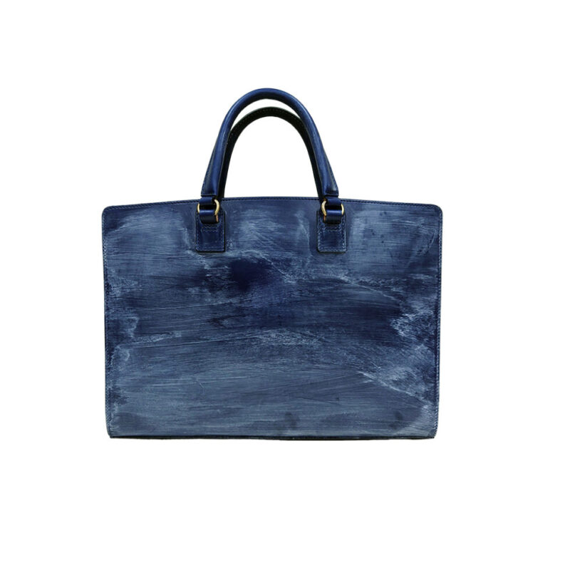 BRIGHTON Baker Oakbark Briefcase ROYAL BLUE | ダヴィンチファーロ