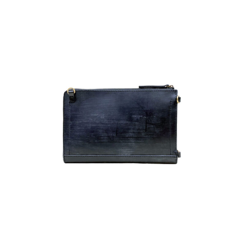 Linea BRIGHTON Oakbark Bridle Body Bag BLACK ダヴィンチファーロ　コレクション