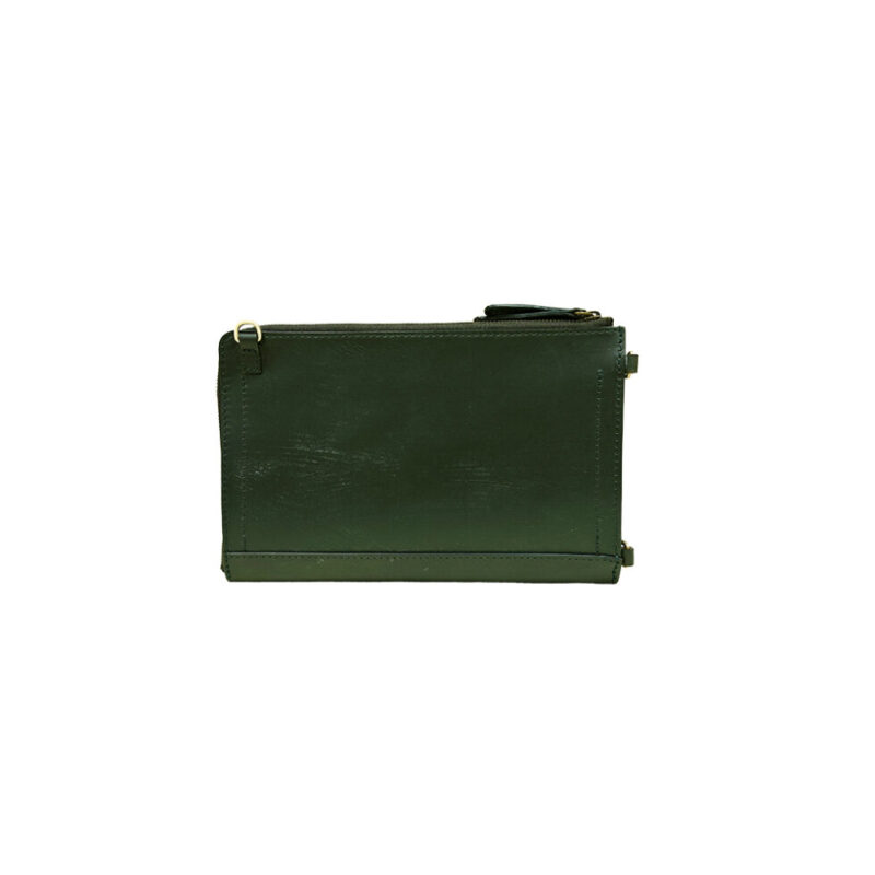 Linea BRIGHTON Oakbark Bridle Body Bag GREEN ダヴィンチファーロ　コレクション