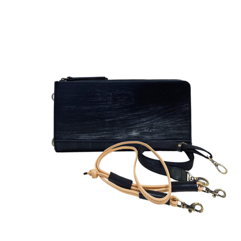 BRIGHTON Oakbark Bridle Body Bag Mini BLACK ダヴィンチファーロ　コレクション