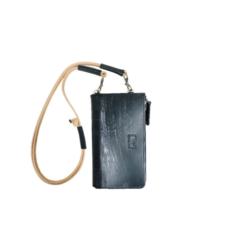 BRIGHTON Oakbark Bridle Body Bag Mini BLACK ダヴィンチファーロ　コレクション