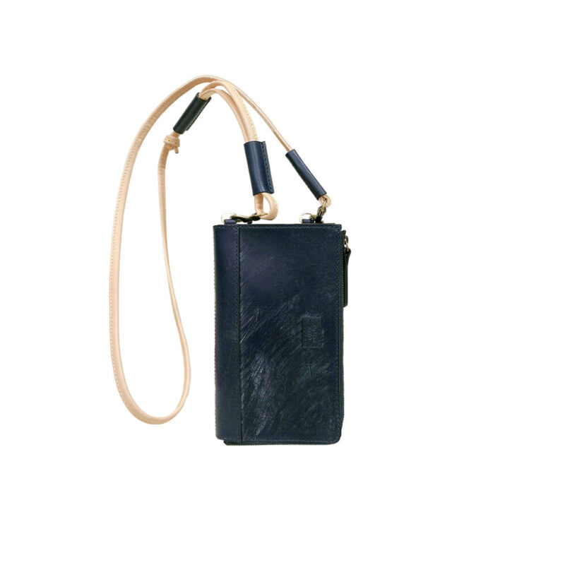 BRIGHTON Oakbark Bridle Body Bag Mini BLUE ダヴィンチファーロ　コレクション